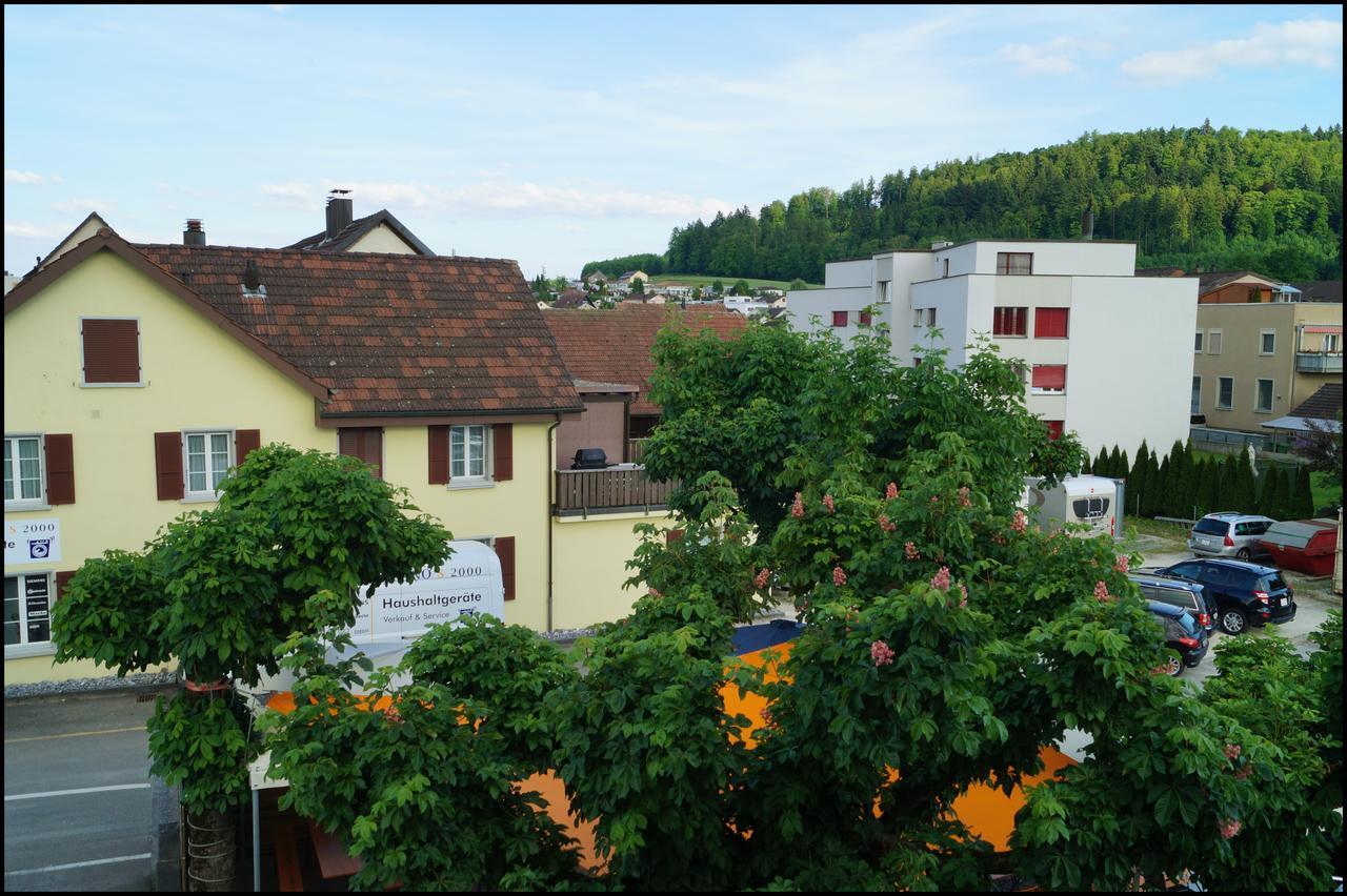 Hotel Gasthof Kastanienbaum Hunzenschwil Exteriér fotografie